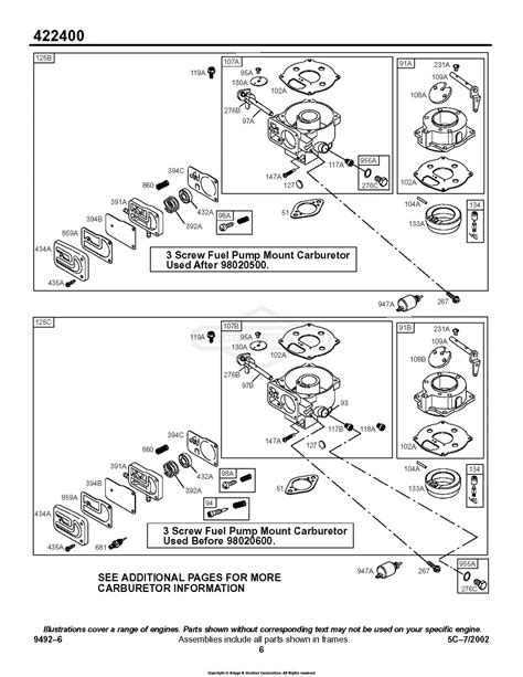 42a74 screw fuel pump mount carburetors|422447.